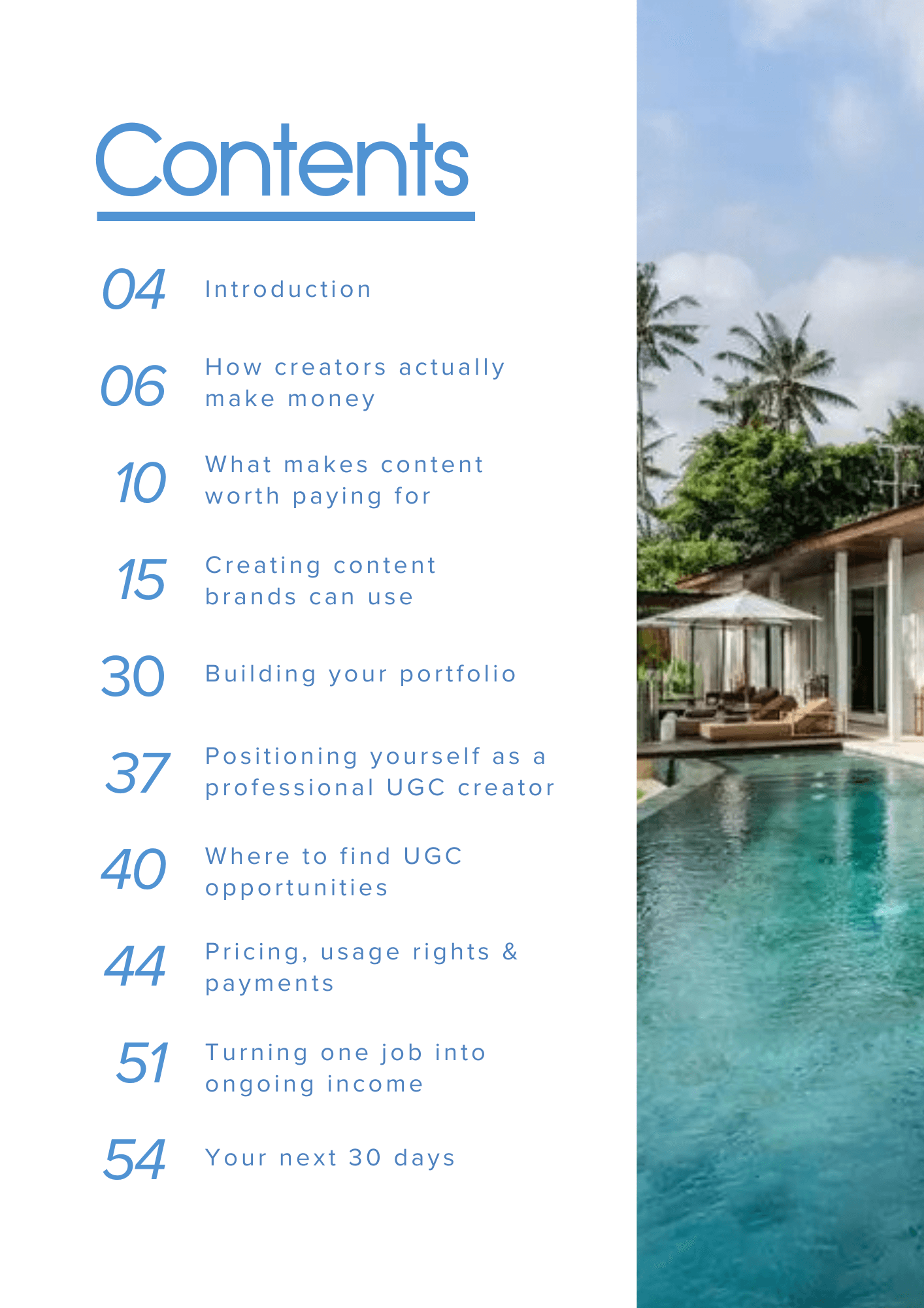 Contents